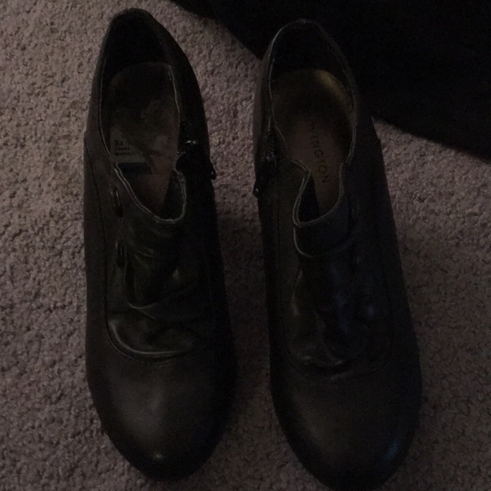 Vintage- look Button up heels